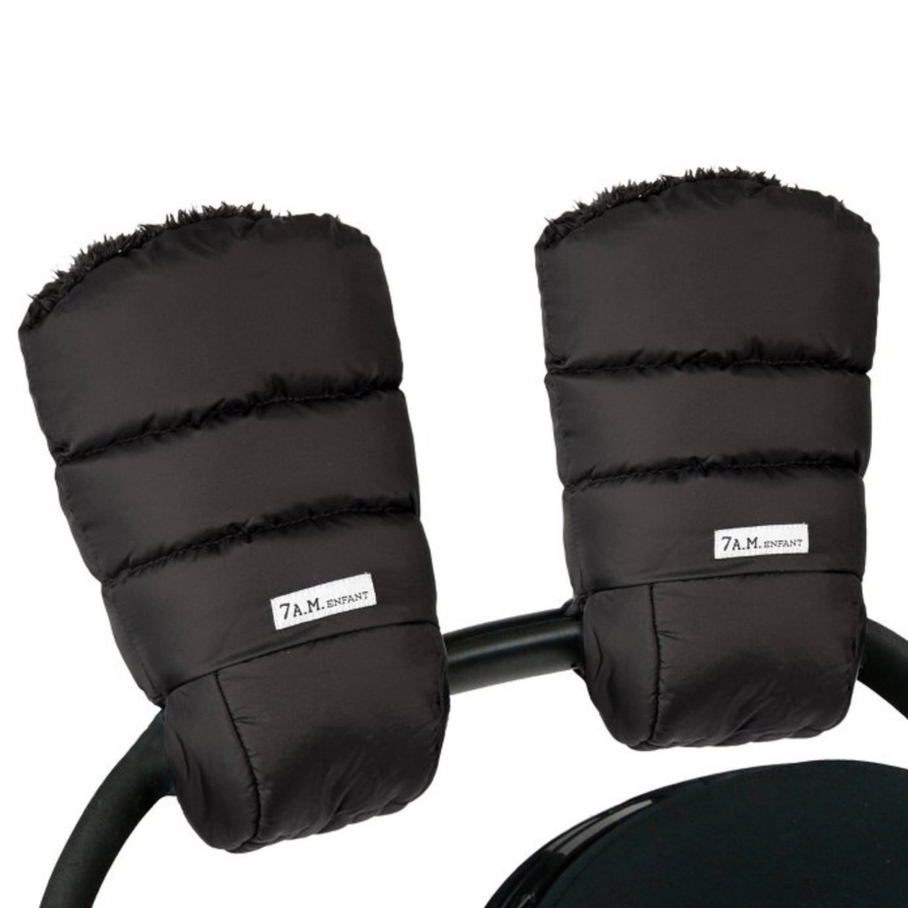 7am Enfant Classic warmmuffs black